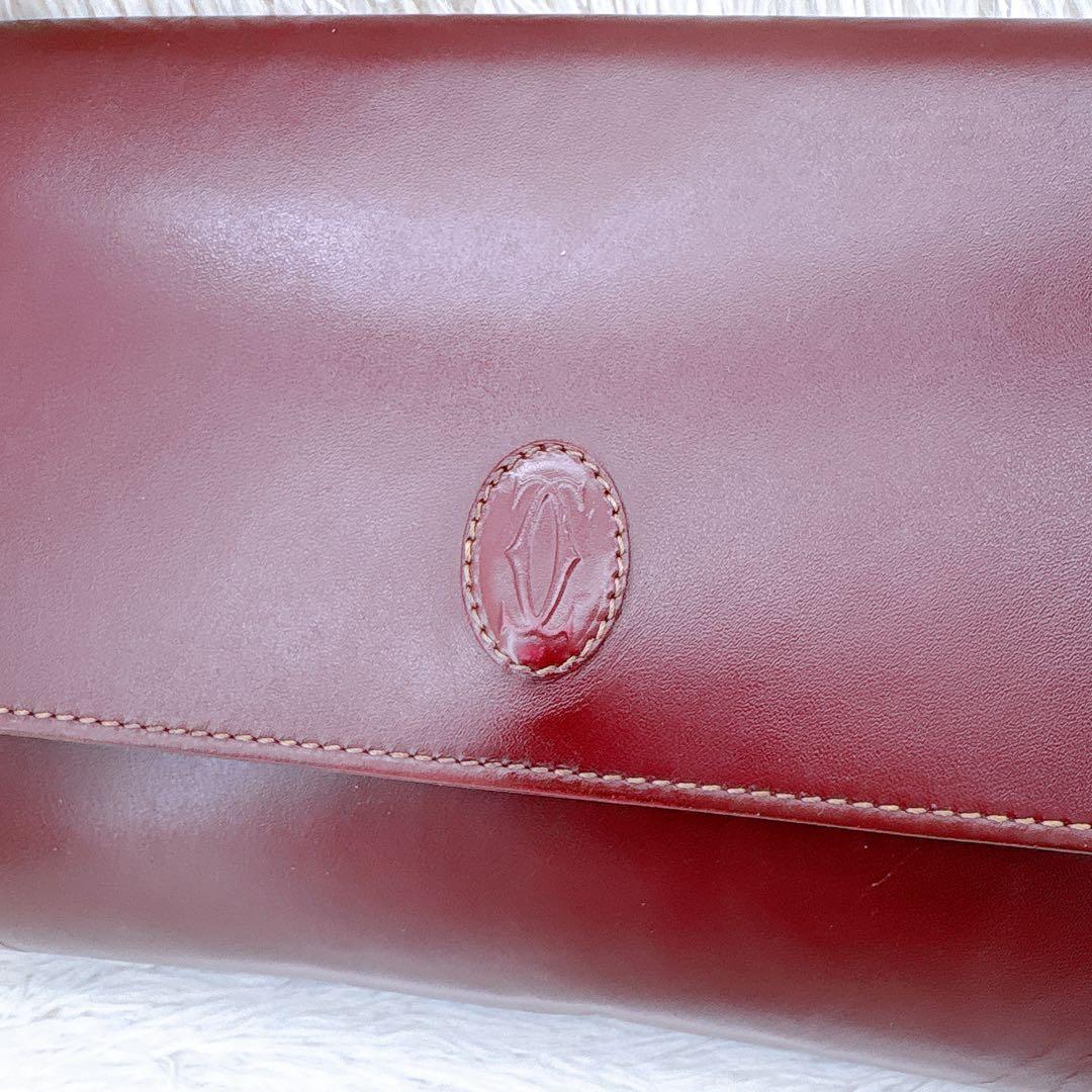 カルティエ/クラッチバッグ/セカンドバッグ/マストライン/レザー/手持ち鞄