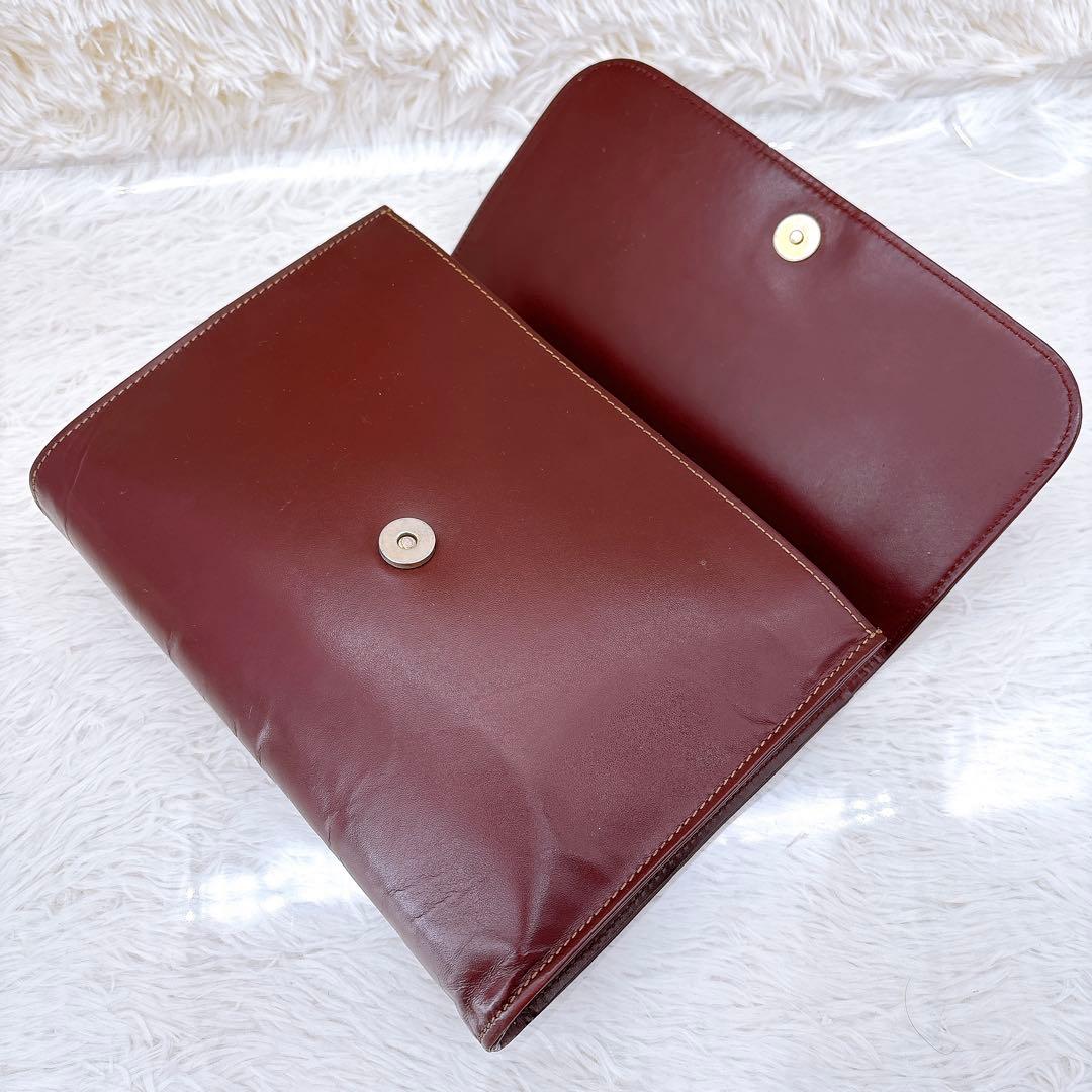 カルティエ/クラッチバッグ/セカンドバッグ/マストライン/レザー/手持ち鞄