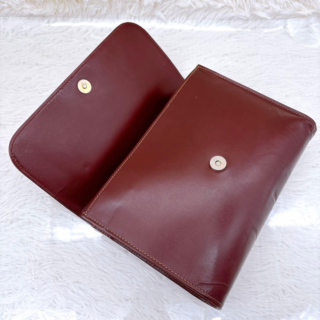 カルティエ/クラッチバッグ/セカンドバッグ/マストライン/レザー/手持ち鞄