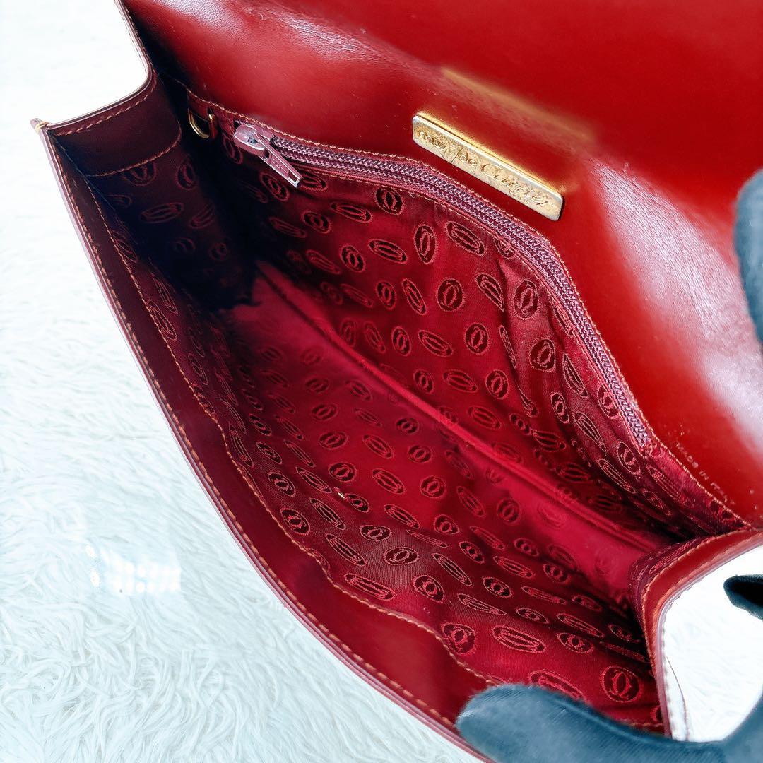 カルティエ/クラッチバッグ/セカンドバッグ/マストライン/レザー/手持ち鞄