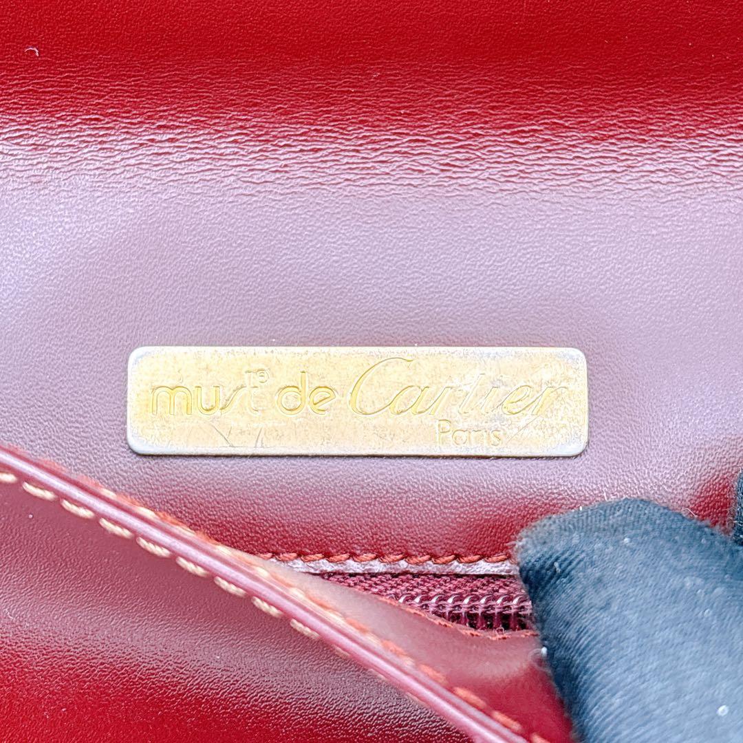 カルティエ/クラッチバッグ/セカンドバッグ/マストライン/レザー/手持ち鞄