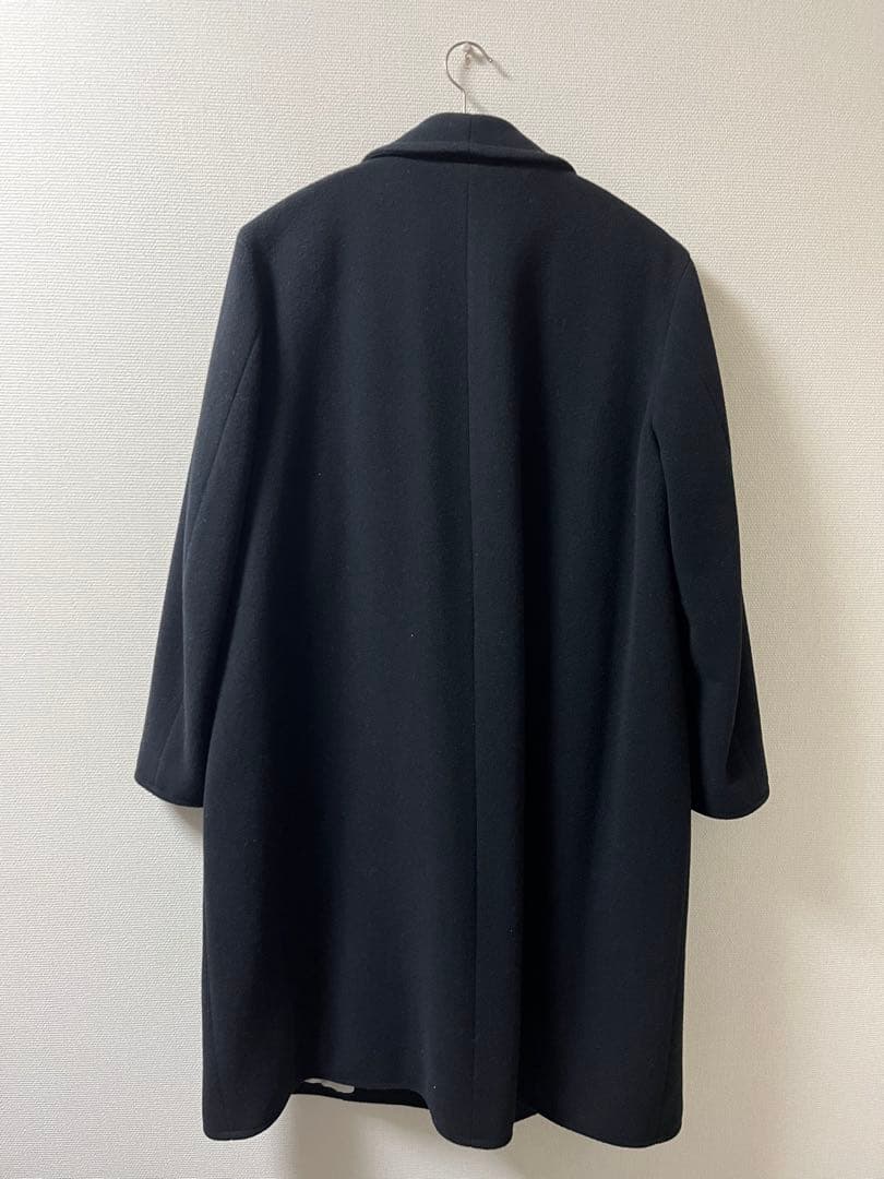 ジャケット・アウター Simply Complicated SHAWL GOWN COAT BLACK