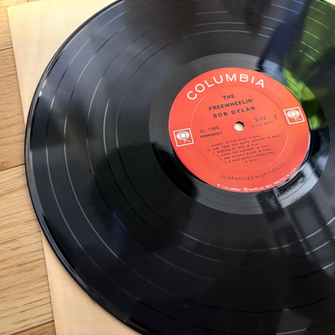 【奇跡のシュリンク！】ボブディラン/フリーホイーリン　USオリジMono