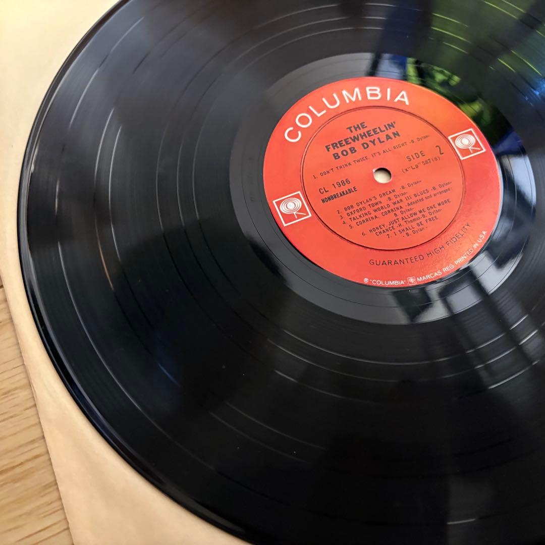 【奇跡のシュリンク！】ボブディラン/フリーホイーリン　USオリジMono