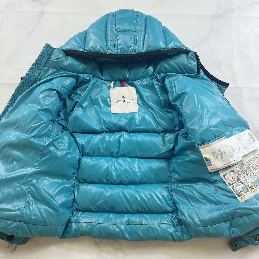 希少✨MONCLER ダウン 2way 肉厚 フード フーディ 着脱可能 キッズ