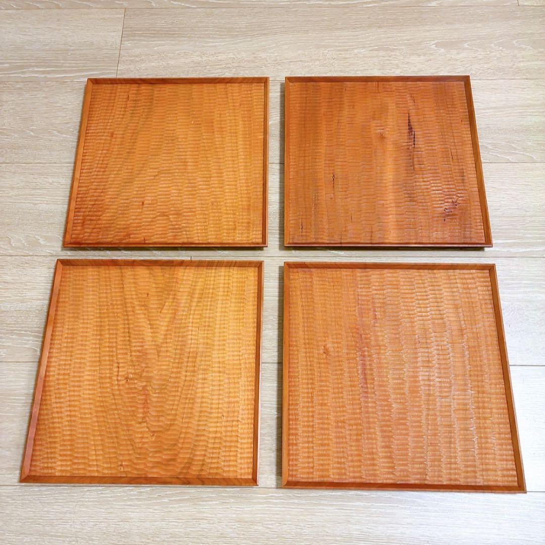 高塚和則　木工房玄　一人膳 角型　28cm