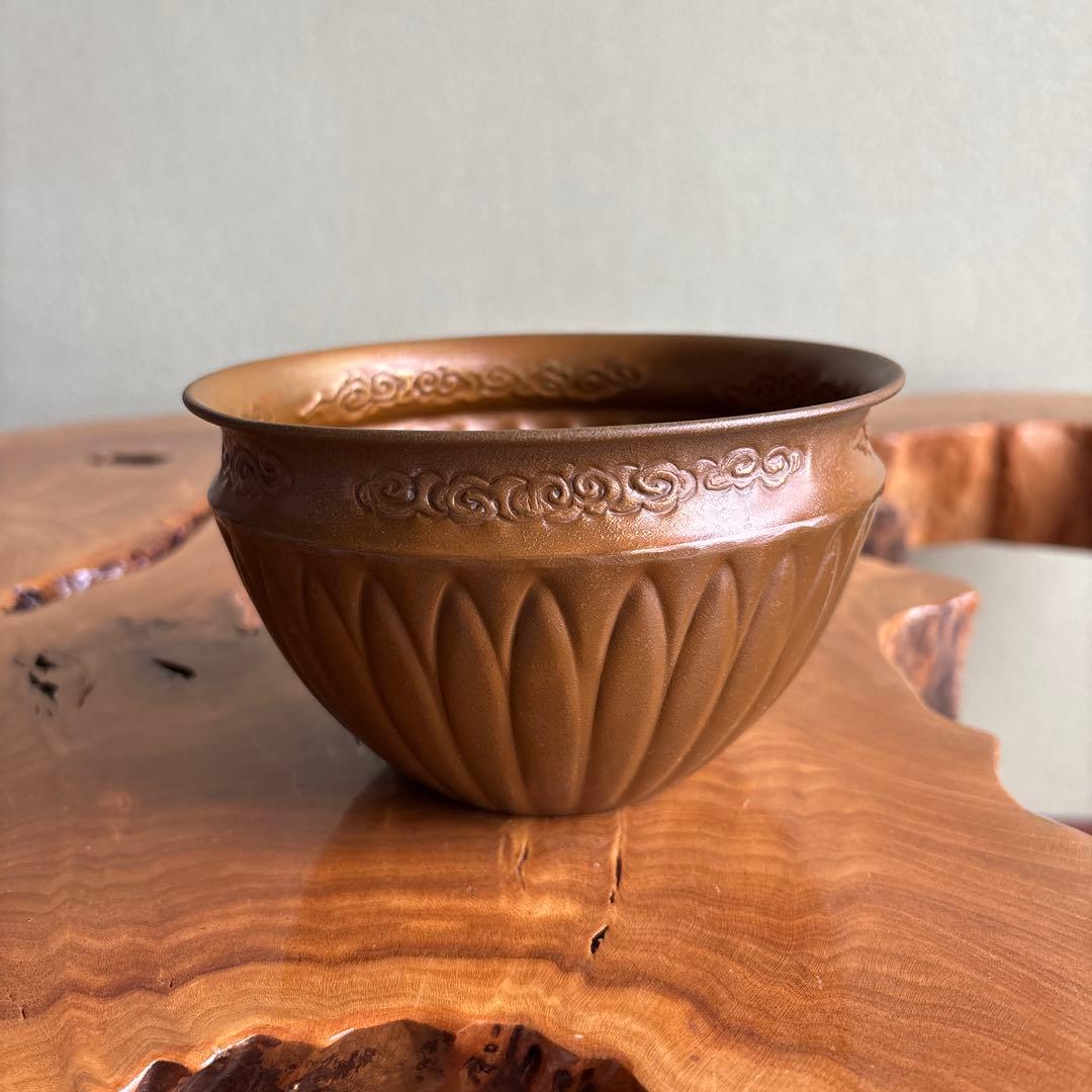 モール 菊建水 浄雲造 茶道具 共箱