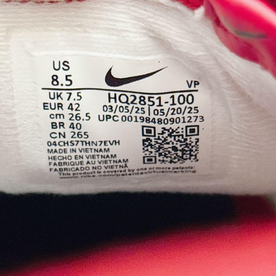 ⭐未使用級⭐NIKE ナイキ TOTAL 90 ホワイト レッド 26.5㎝