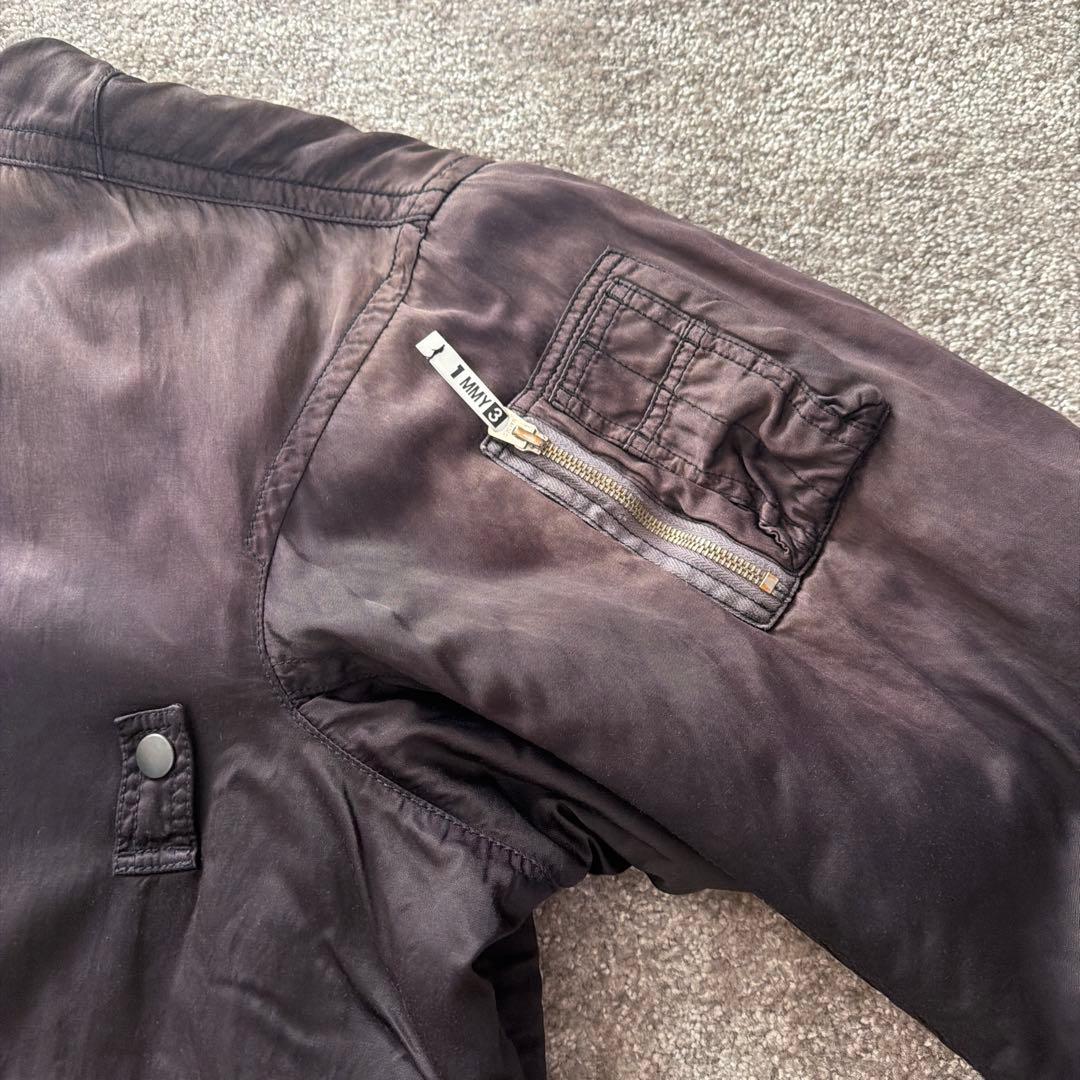 ミハラ ヤスヒロ　ジップアップボンバージャケット　サイズ46