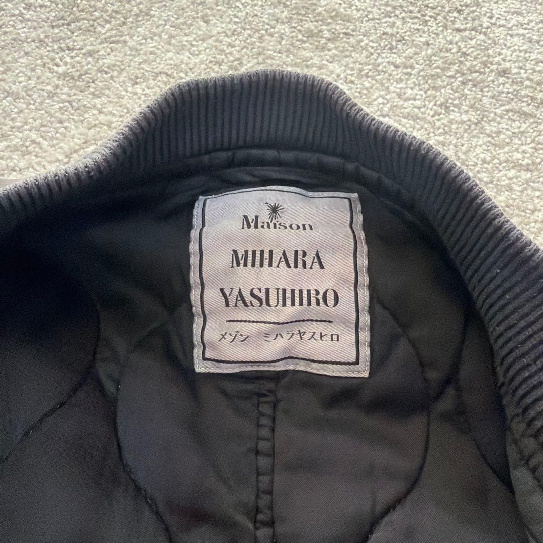 ミハラ ヤスヒロ　ジップアップボンバージャケット　サイズ46