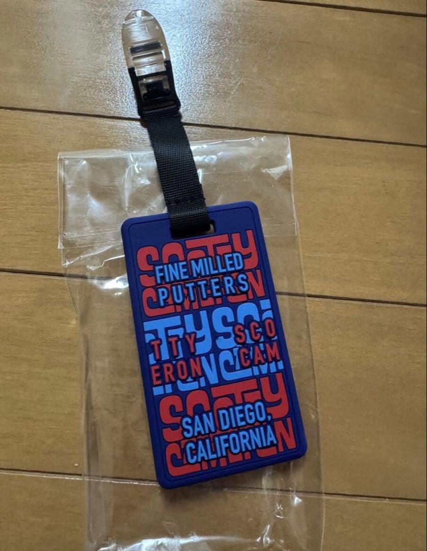 スコッティ キャメロン◆パターカバー リーシュ◆青色/赤色◆レア品ギャラリー限定