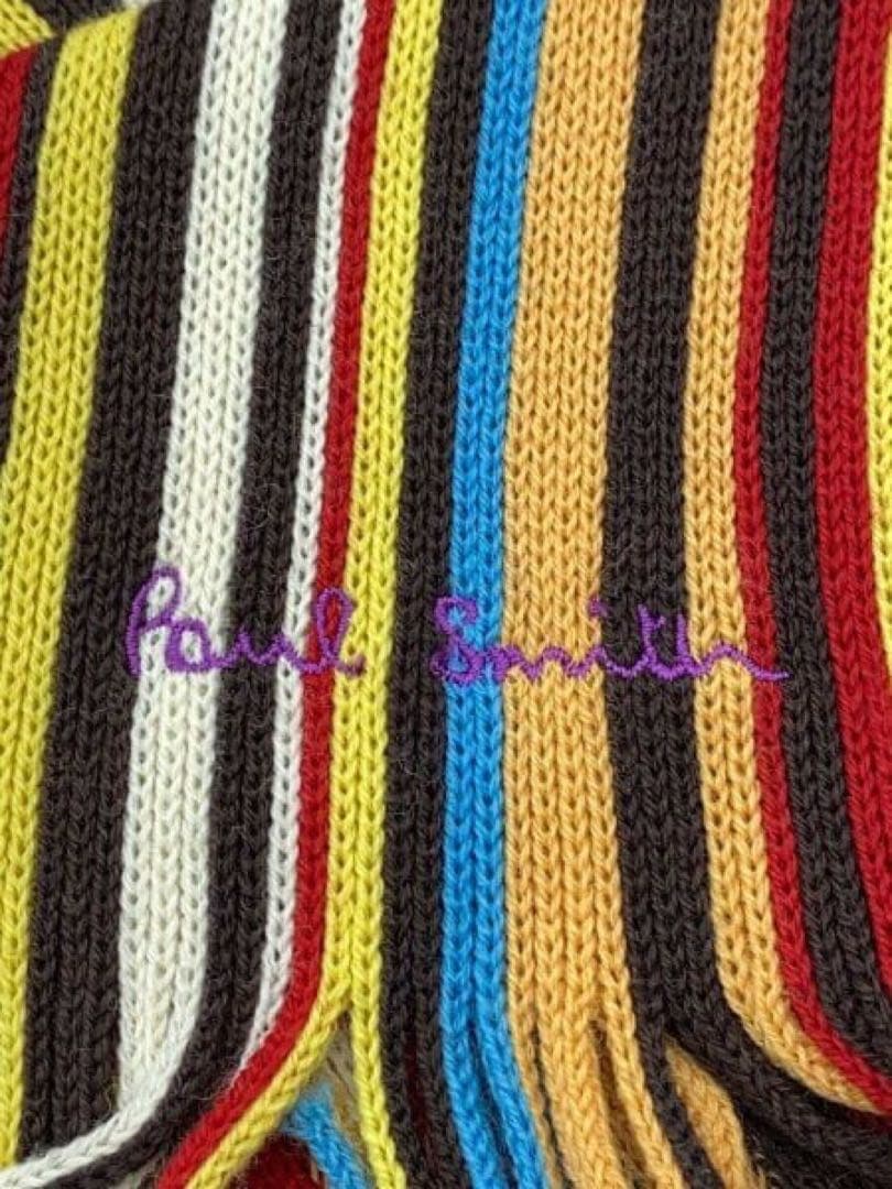 ポールスミス　マルチカラー マフラー