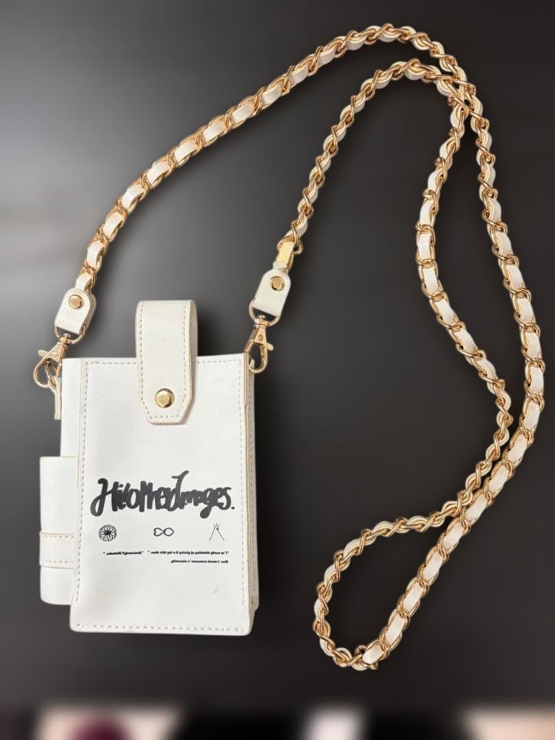 UVERworld HOI×TAKUYA∞“KIGOU”Chain Pouch白