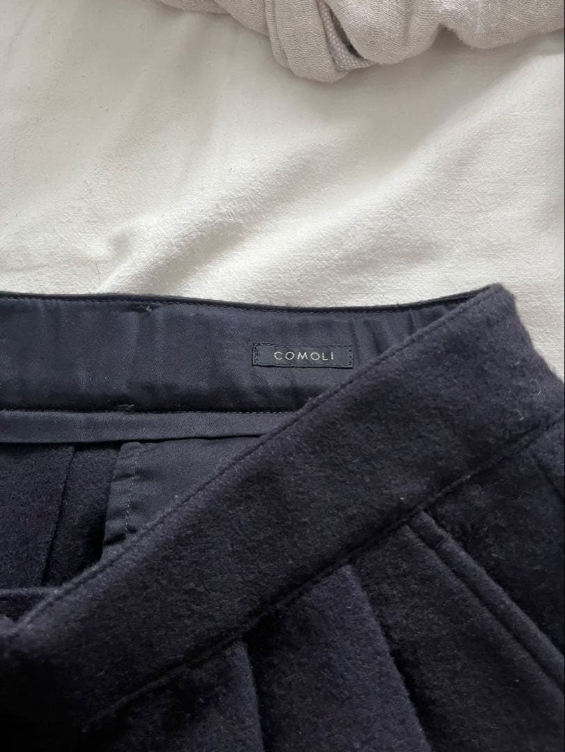 COMOLI コモリ　21AW ナッピングウールショーツ