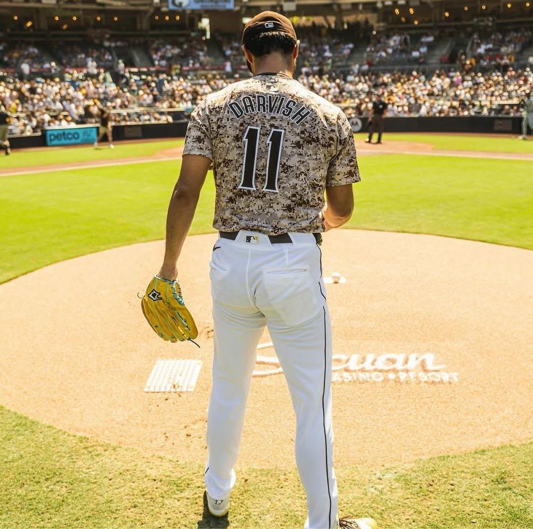 サンディエゴパドレス ダルビッシュ有レプリカユニホーム DARVISH 11