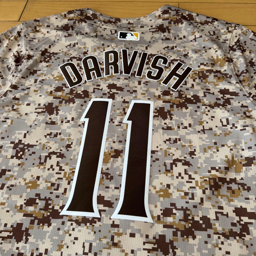 サンディエゴパドレス ダルビッシュ有レプリカユニホーム DARVISH 11