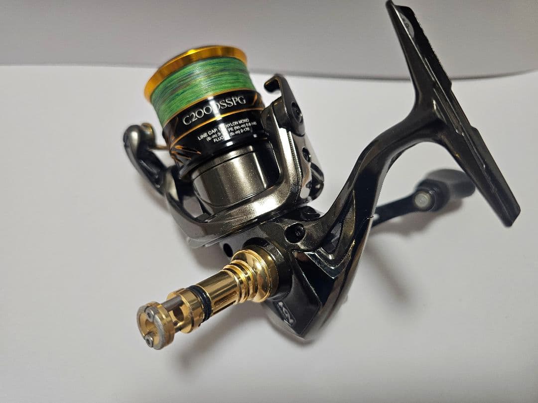 シマノ 17ソアレ CI4+ C2000SSPG　ドレスリールスタンド付き