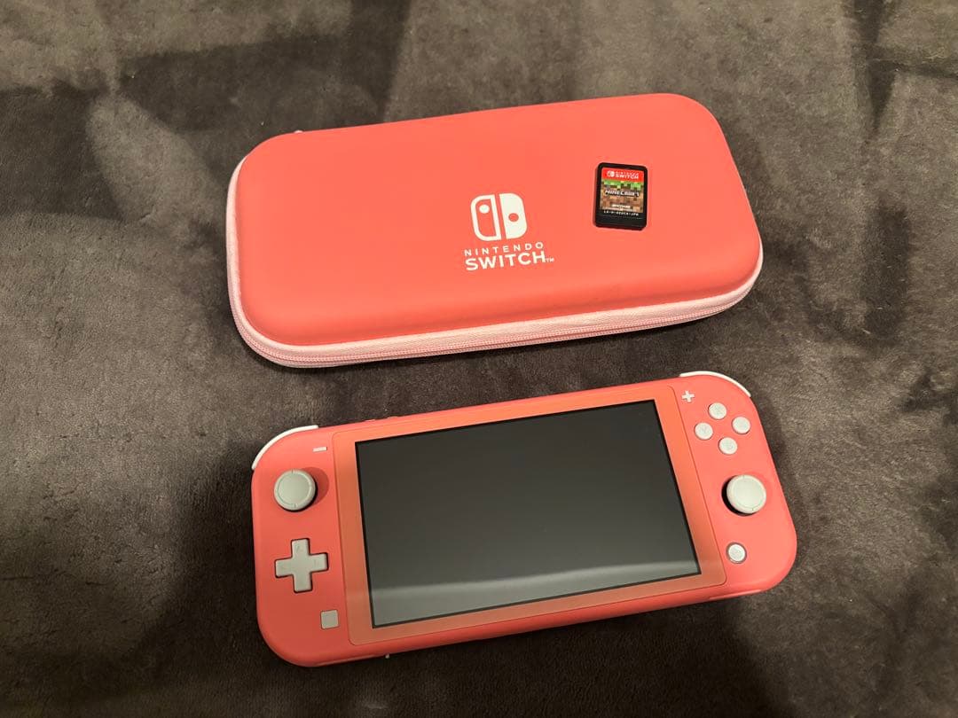 【専用ケース&Minecraft付】 Nintendo Switch Lite