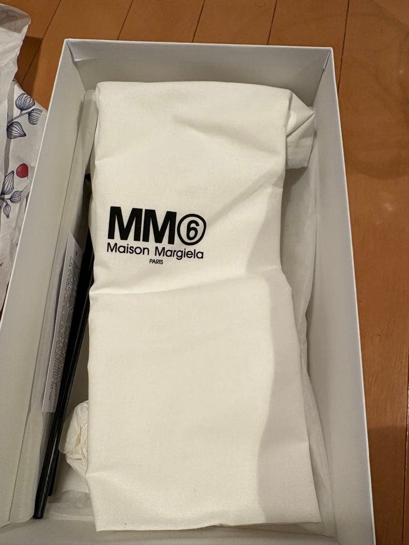 MM6 アナトミック バレエ フラットシューズ