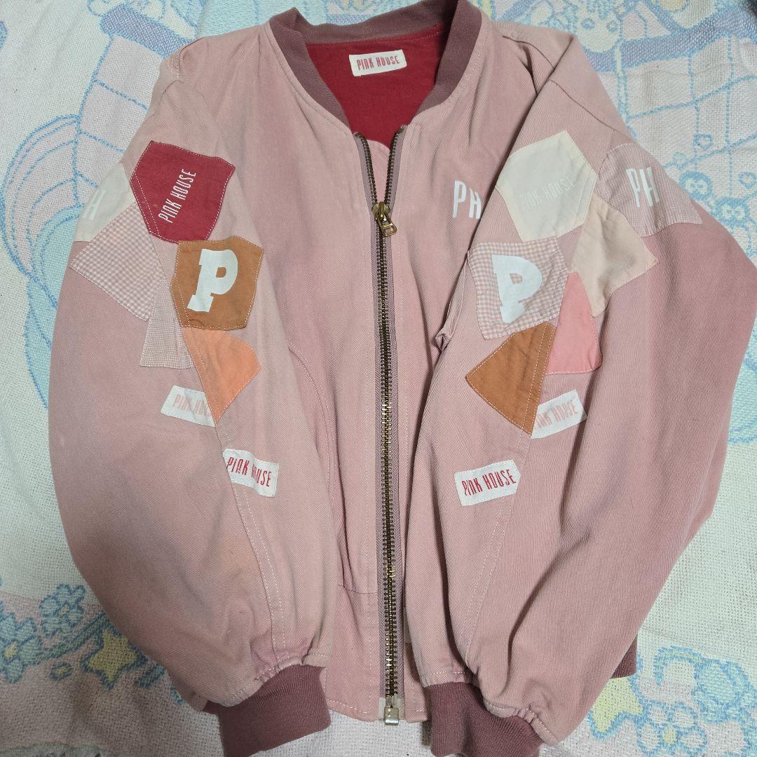 PINK HOUSE ピンクパッチワーク ブルゾン