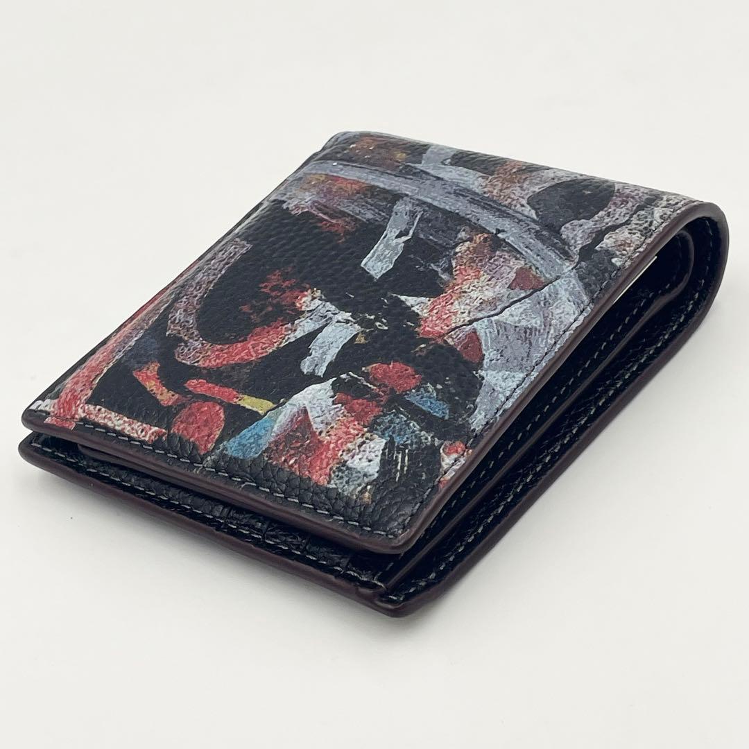 未使用級✨コーチ ミント＆サーフ 3-IN-1 ウォレット 折り財布グラフィック