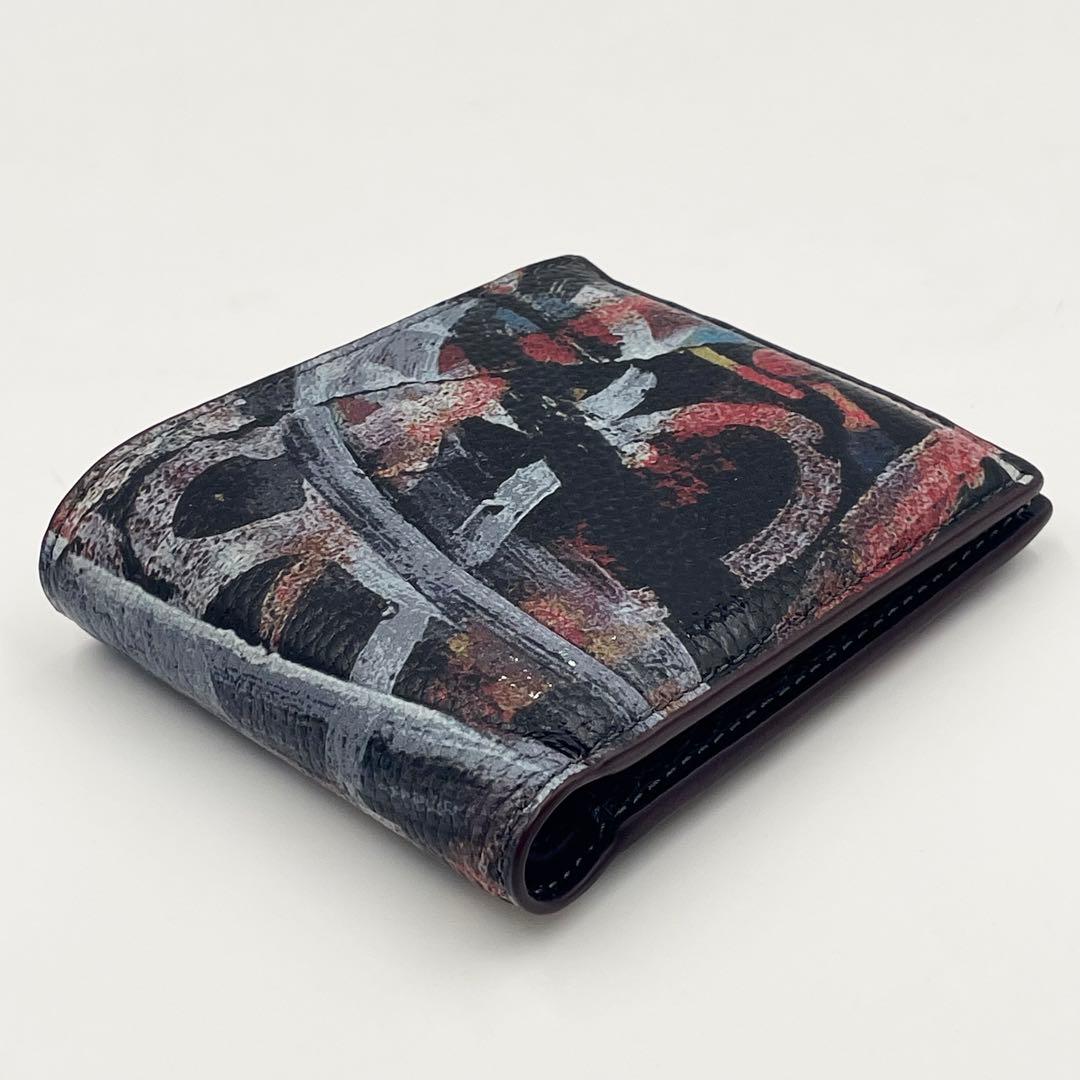 未使用級✨コーチ ミント＆サーフ 3-IN-1 ウォレット 折り財布グラフィック