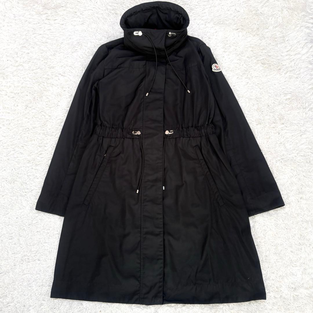 【美品】モンクレール マラカイト GIUBBOTTO フード付 スプリングコート