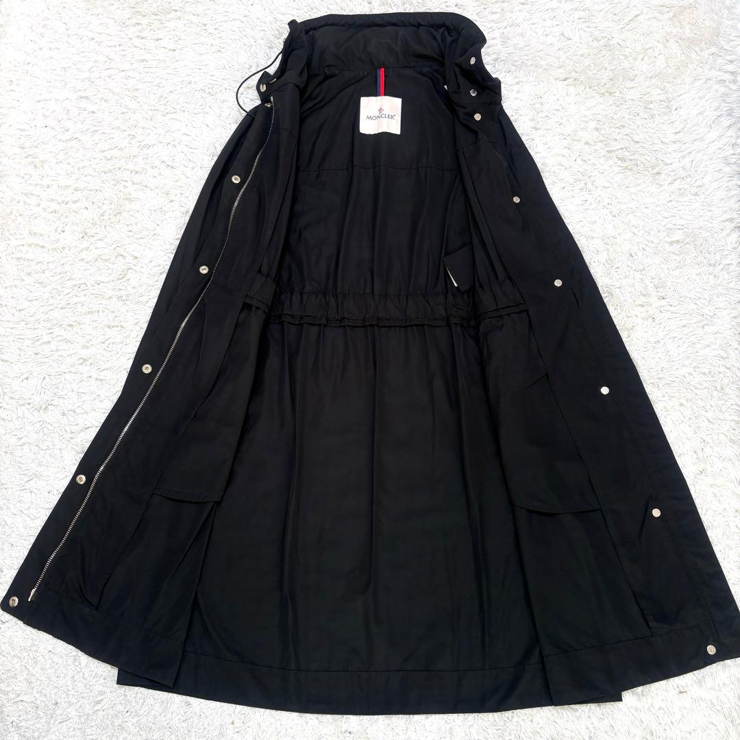 【美品】モンクレール マラカイト GIUBBOTTO フード付 スプリングコート