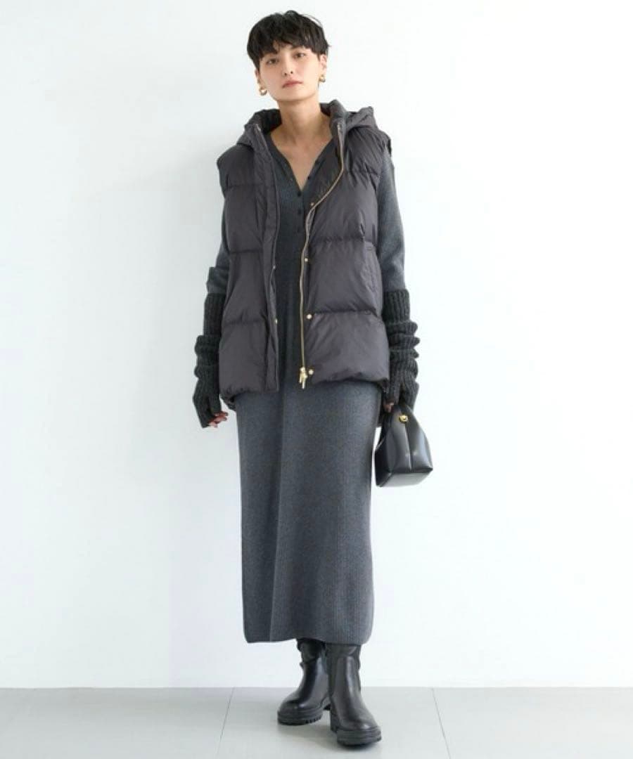 新品タグ付き　¥36,300 バンヤードストーム　フーディーダウンベスト【撥水】