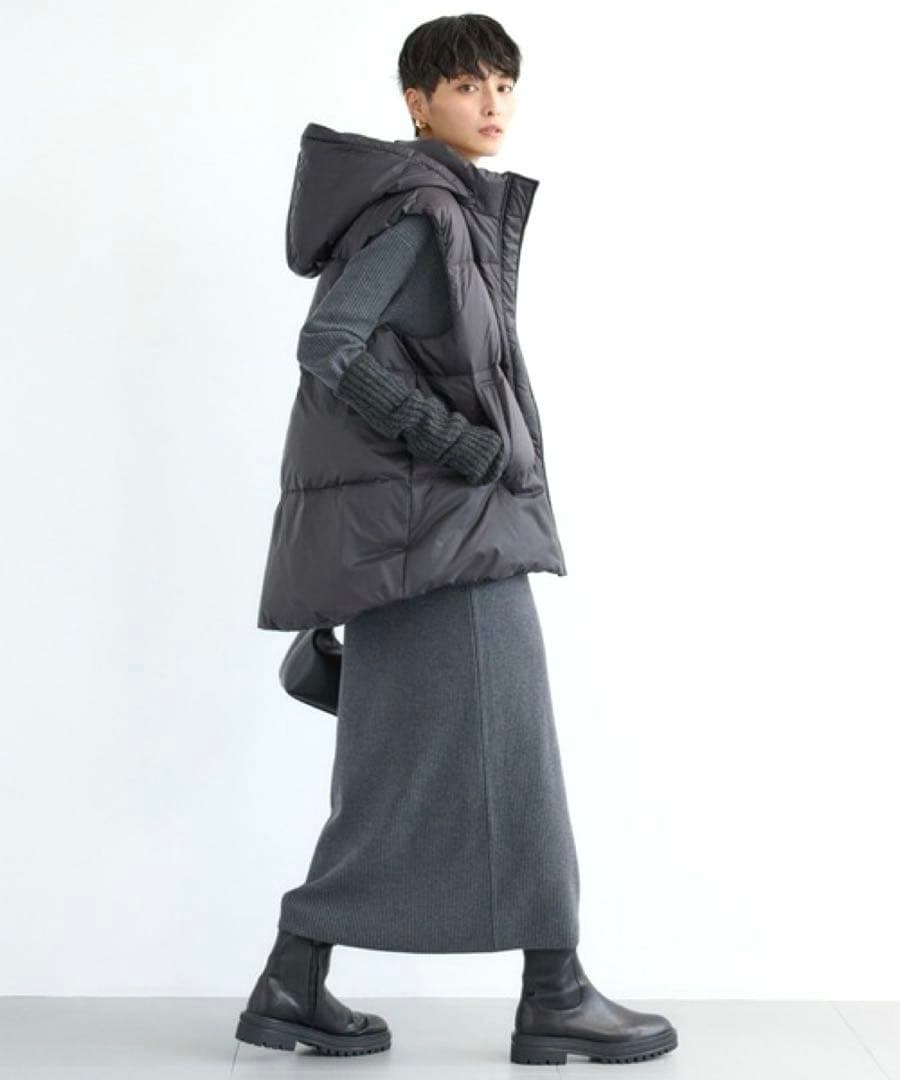 新品タグ付き　¥36,300 バンヤードストーム　フーディーダウンベスト【撥水】