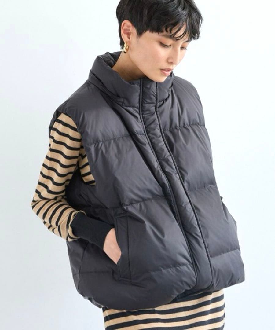 新品タグ付き　¥36,300 バンヤードストーム　フーディーダウンベスト【撥水】