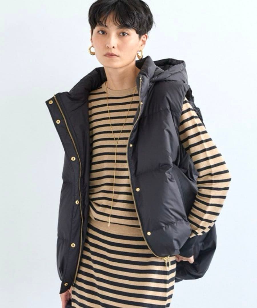 新品タグ付き　¥36,300 バンヤードストーム　フーディーダウンベスト【撥水】