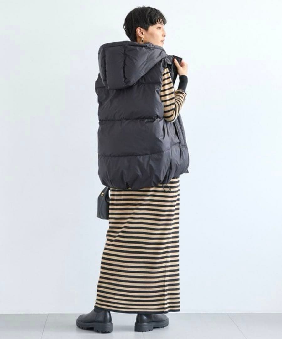 新品タグ付き　¥36,300 バンヤードストーム　フーディーダウンベスト【撥水】