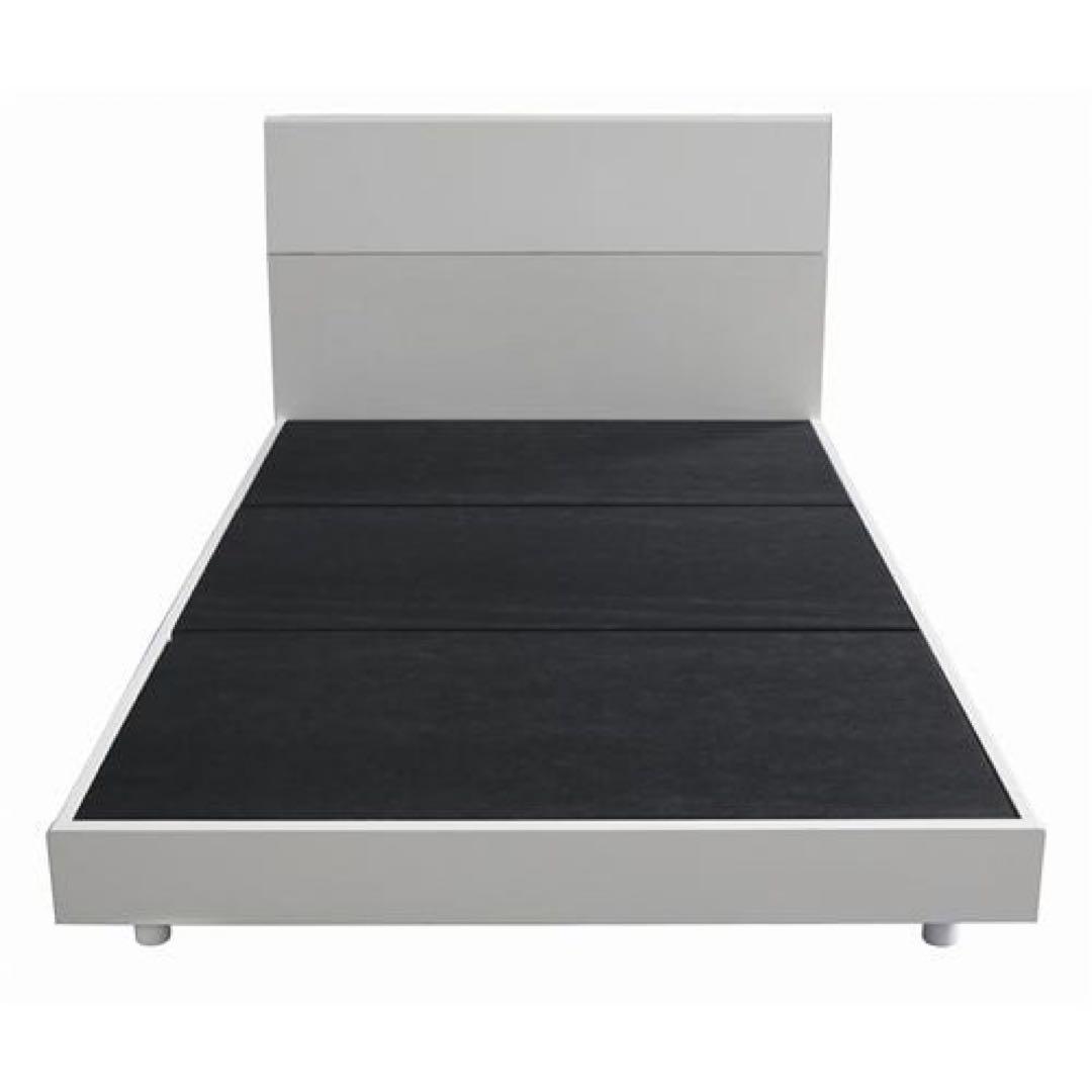 [セミダブル]ヤマダオリジナル コンセント&USBポート付ベッドフレーム