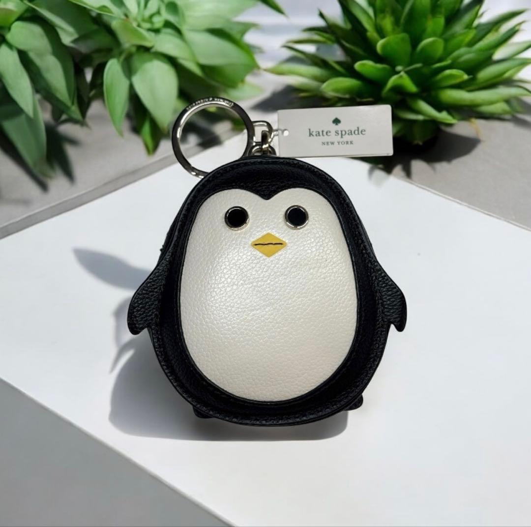 大人気！kate spade ペンギン型ケース coincase