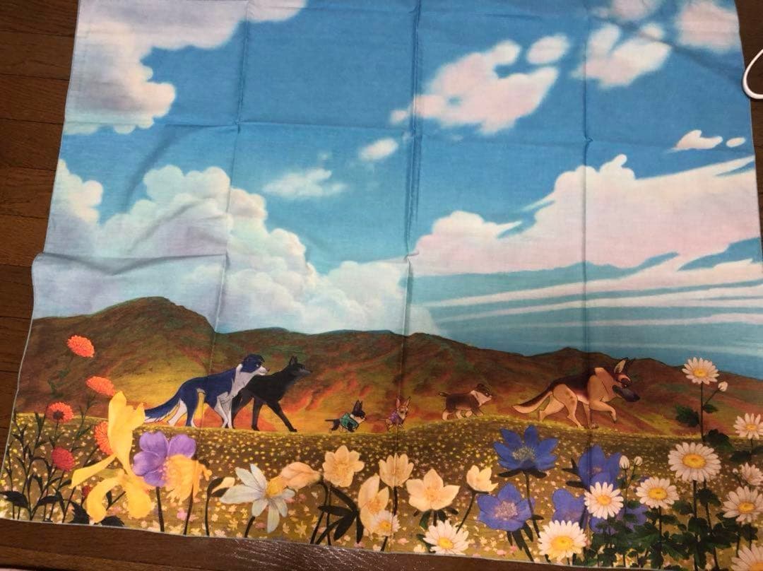 EXO D.O ギョンス アニメ アンダードッグ　ぬいぐるみ　布ポスター