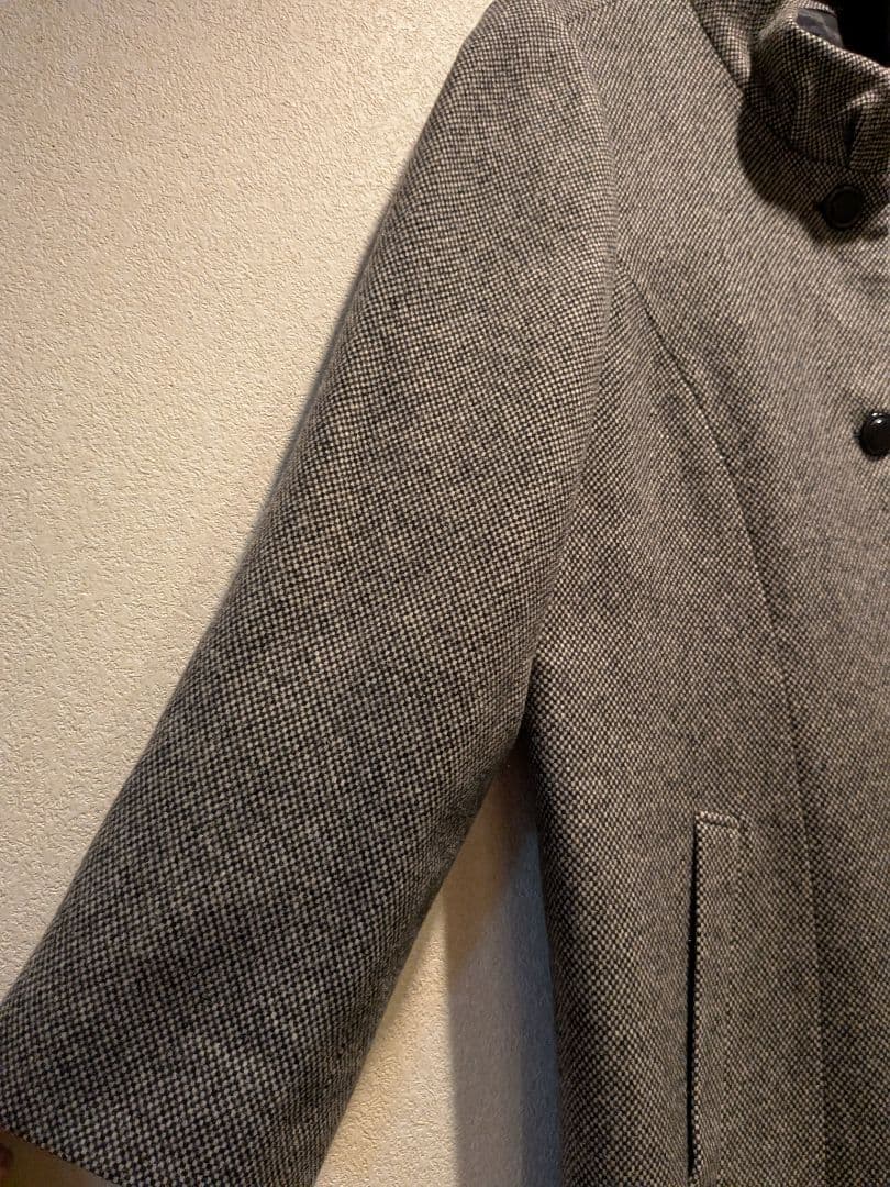 Leilianレリアンスタンドカラーコートカシミヤ100％　13＋日本製