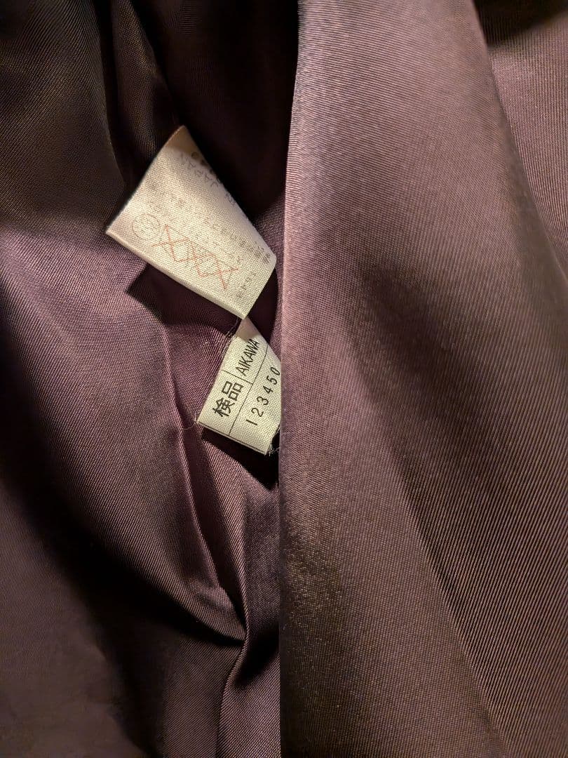 Leilianレリアンスタンドカラーコートカシミヤ100％　13＋日本製