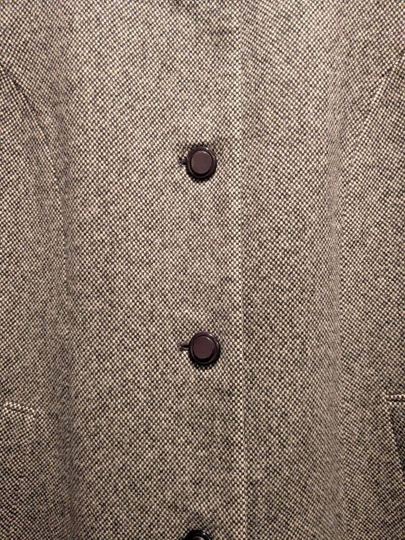 Leilianレリアンスタンドカラーコートカシミヤ100％　13＋日本製