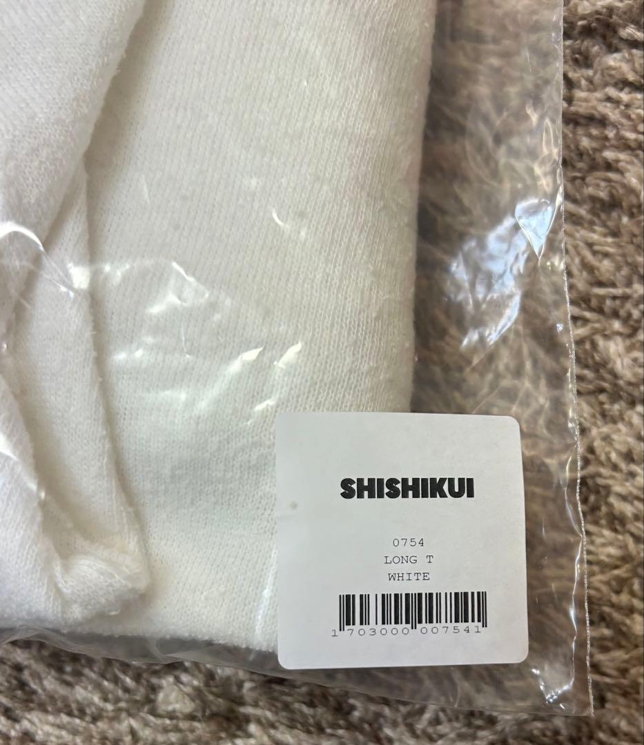 SHISHIKUI シシクイ LONG T/WHITE 新品