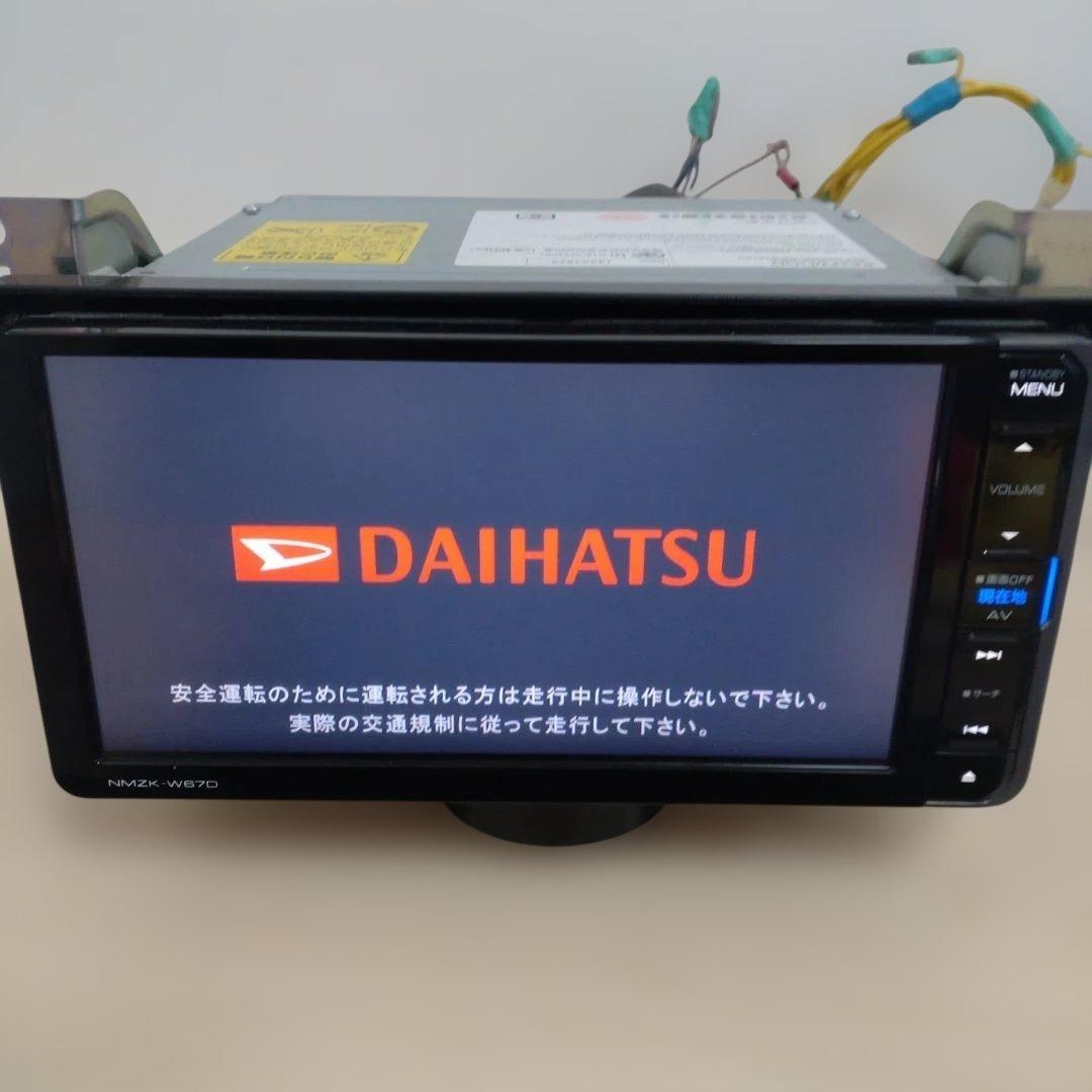 ダイハツ 純正ナビ NMZK-W67D