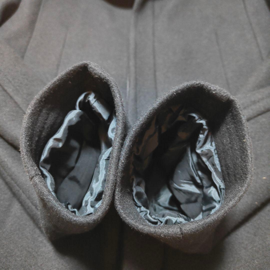 美品✨GIVENCHY スタンドカラー ウールコート ロング丈 ブラック 44