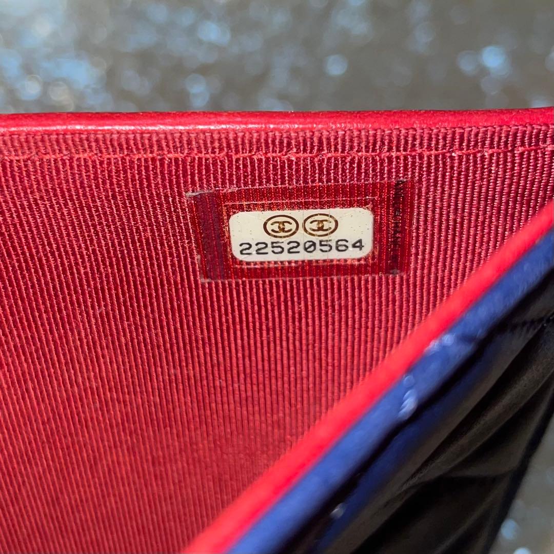 正規品　CHANEL シャネル マトラッセ 二つ折り長財布