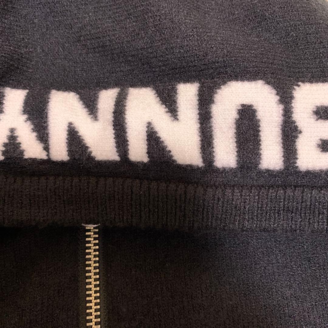 パンダちゃん JACK BUNNY ブラックニットパーカー サイズ1