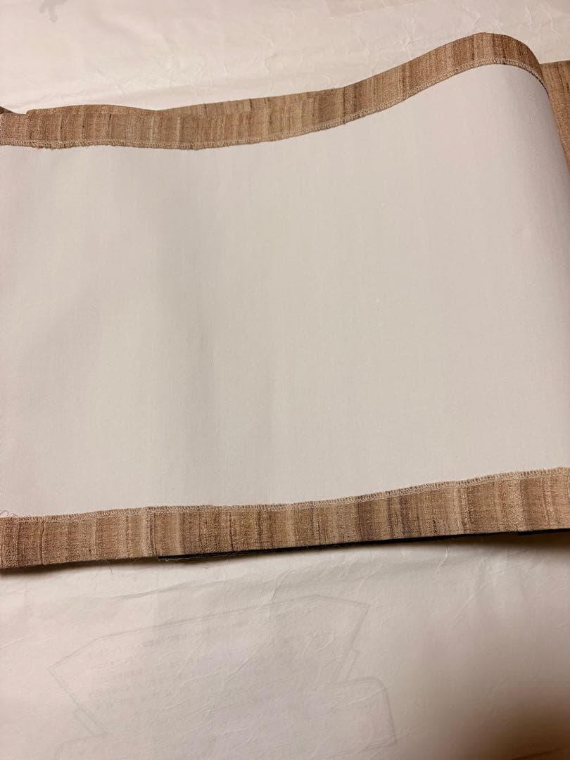 名古屋帯 花柄刺繍 未使用品