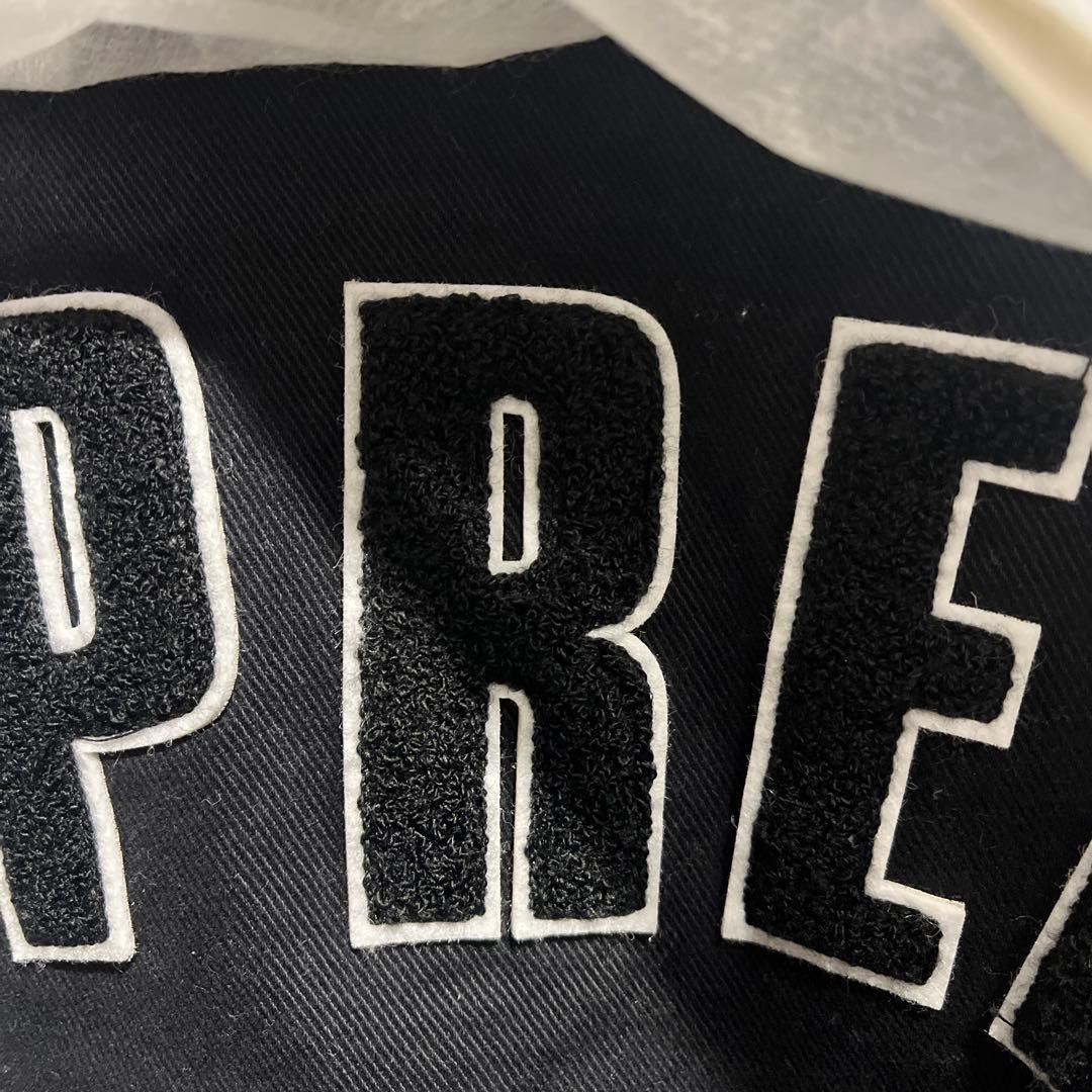 Supreme×New Era® MLB Varsity Jacket ブラック