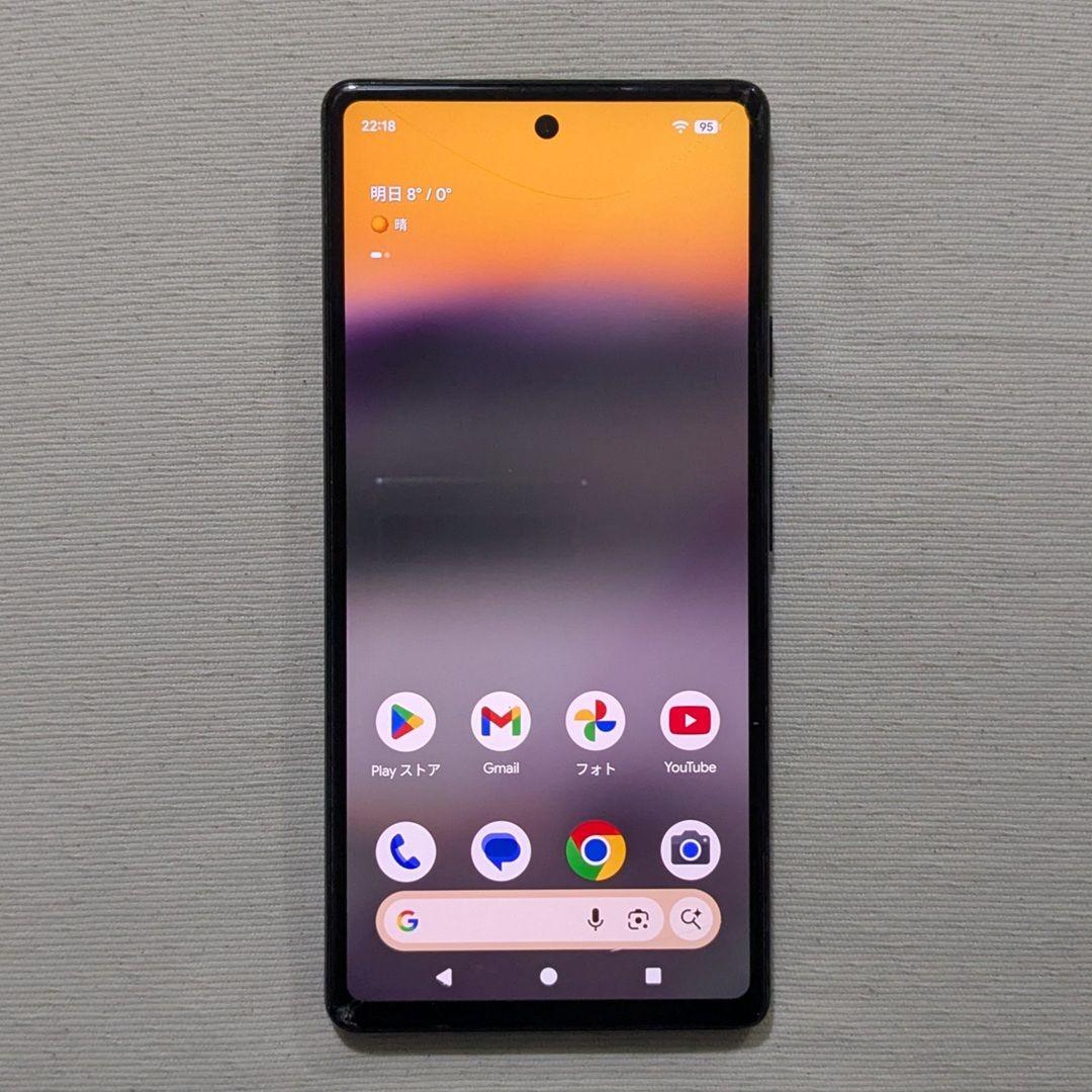 スマートフォン本体 Google Pixel 6a Charcoal 128GB