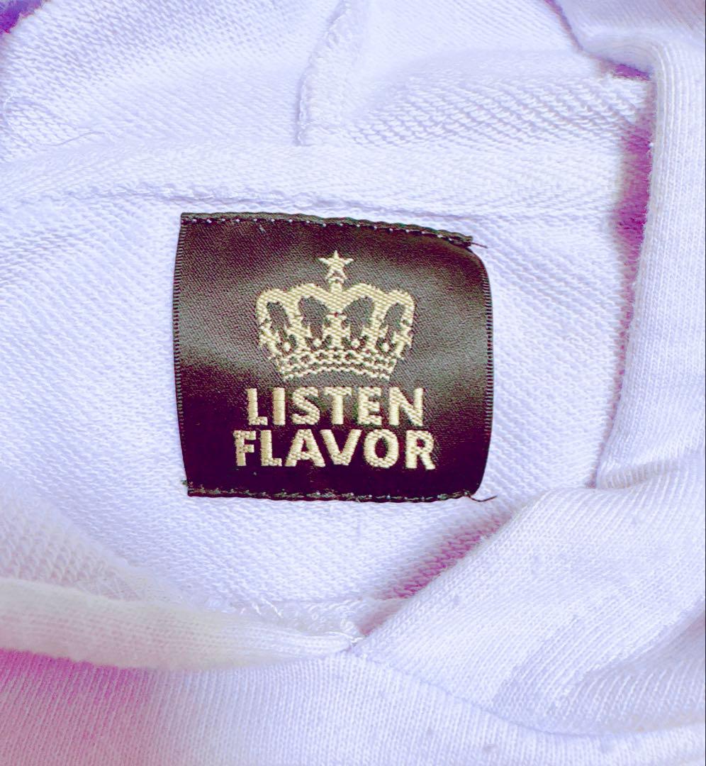 LISTEN FLAVOR パーカー パステル ゆめかわ 古着