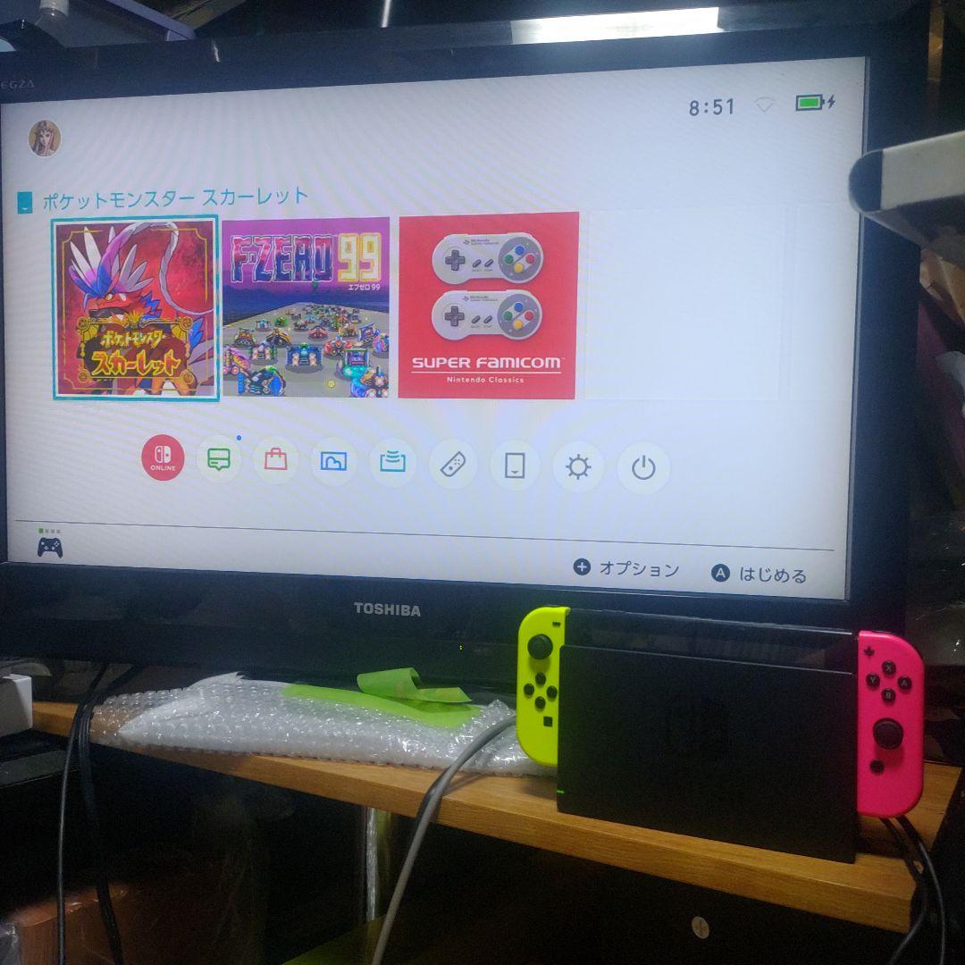 任天堂スイッチ 動作確認済 プロコンとスタンドつき