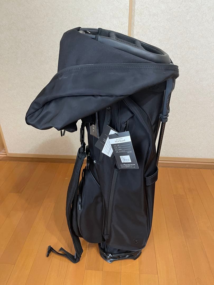 新品　VESSEL ベゼル スタンド式 キャディバッグ　タグ付